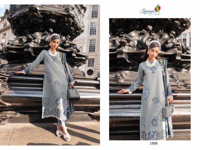 Chikankari Vol 13 By Saniya  Embroidery Cotton Pakistani Salwar Suits Wholesale Market In Delhi
